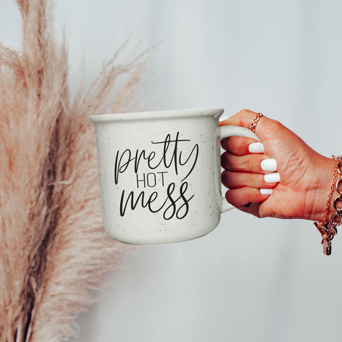 Small business coffee mug shop.  Modern and unique ceramic coffee mugs with sayings on them.